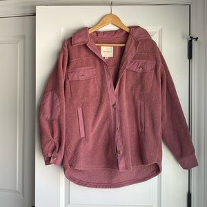 Thread & Supply pink shacket